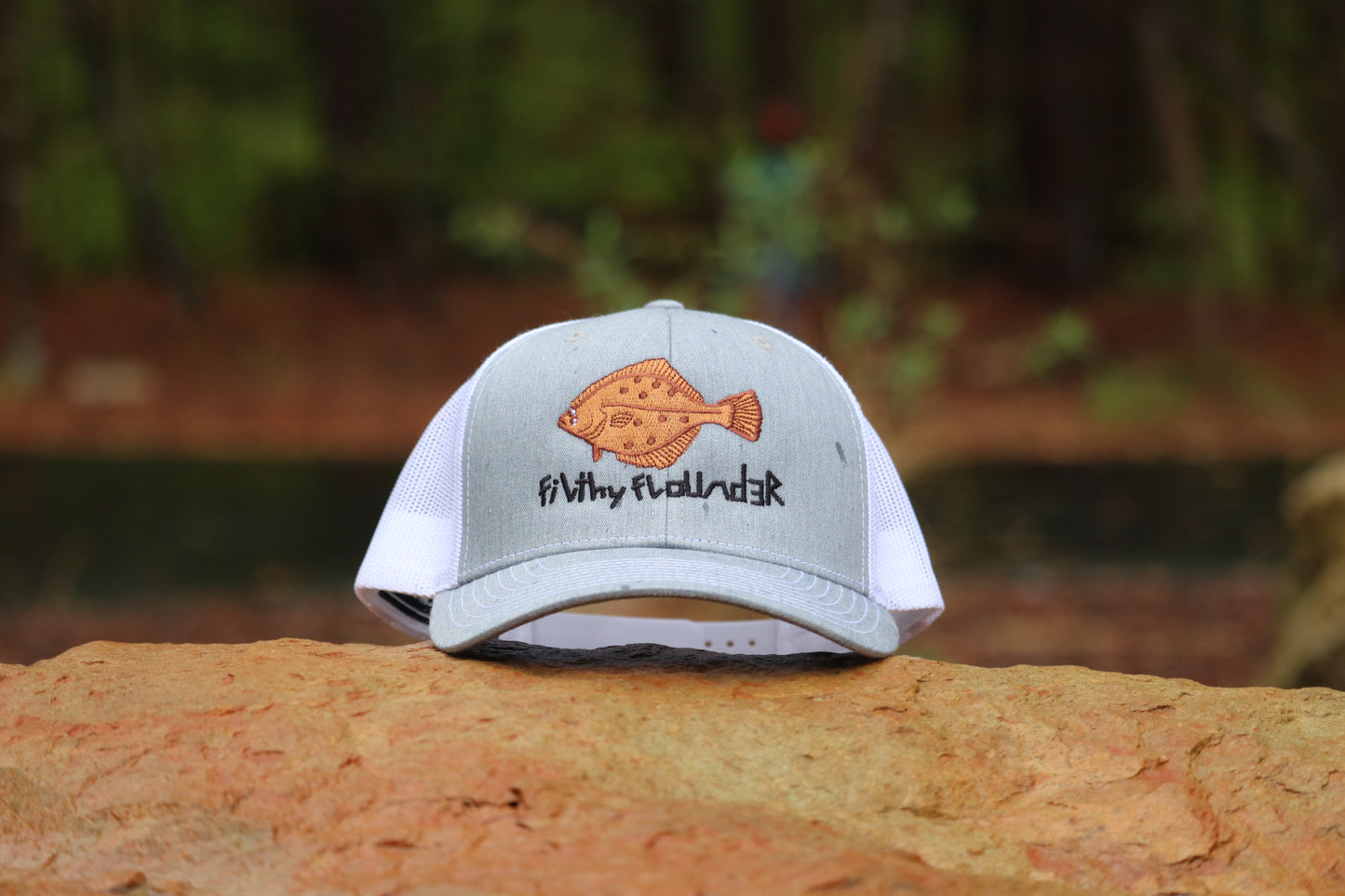 Grey Filthy Flounder Hat