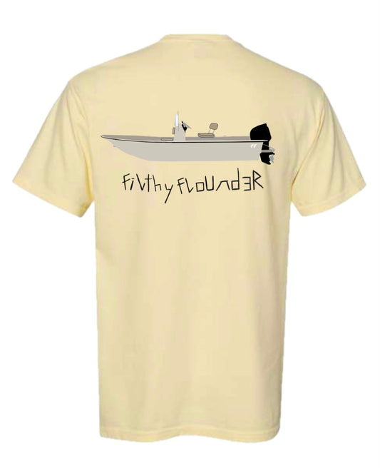 WHOLESALE Skiff Boat T-Shirt