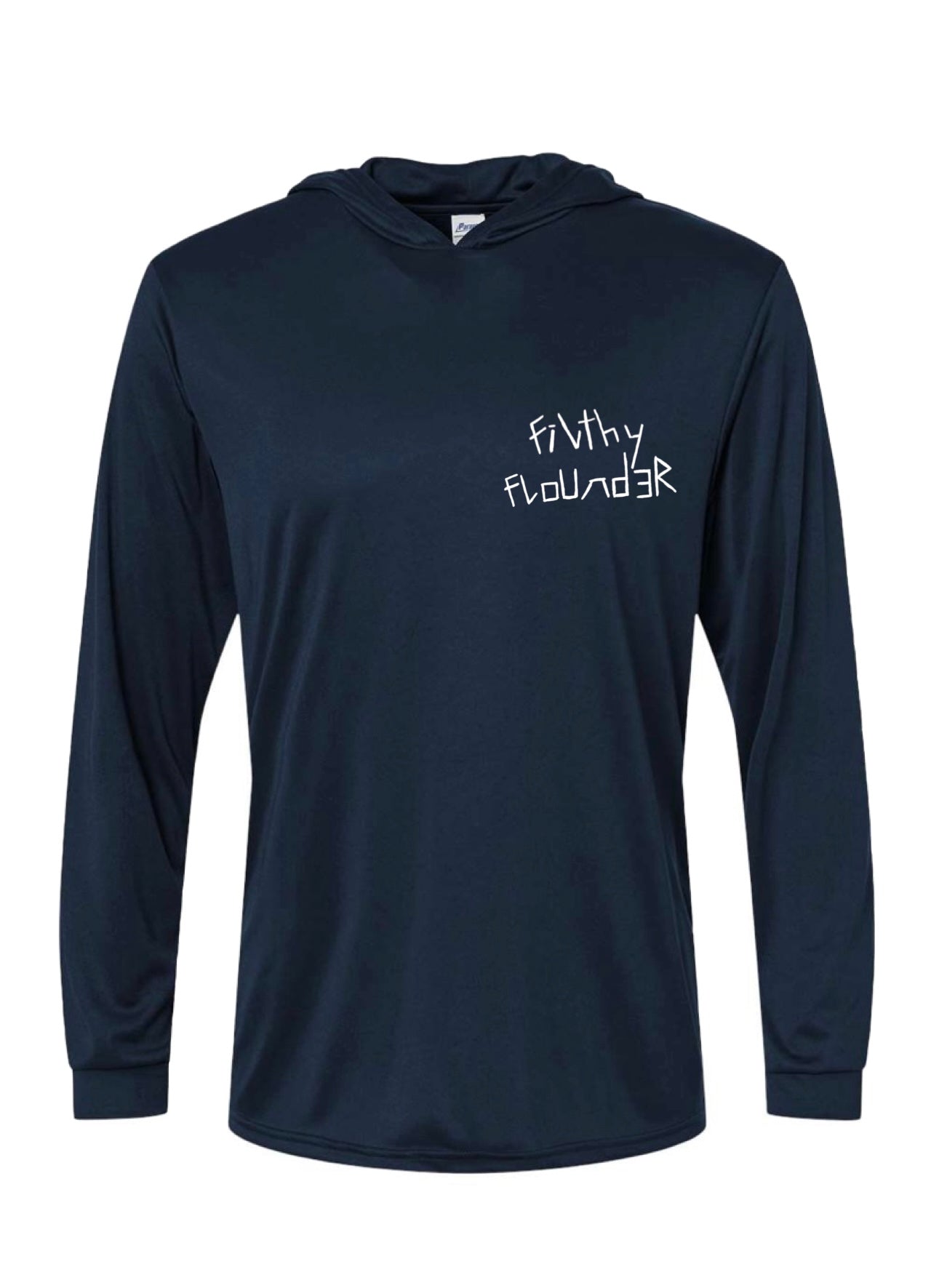 WHOLESALE Navy Dirty Dolphin Fishing Shirt