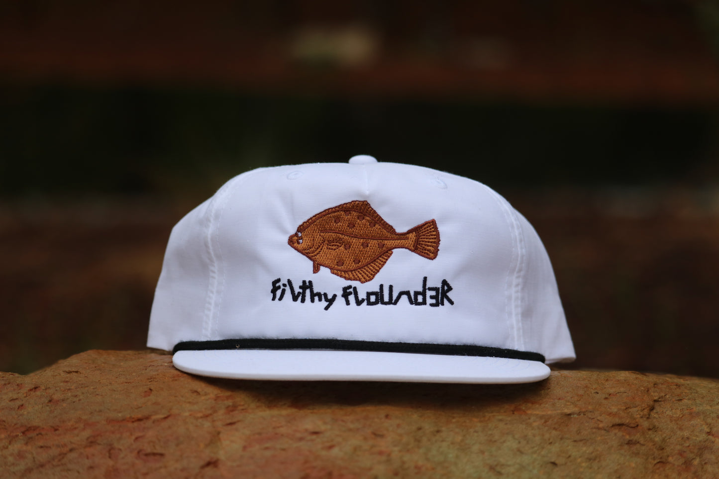 White Rope Filthy Flounder Hat