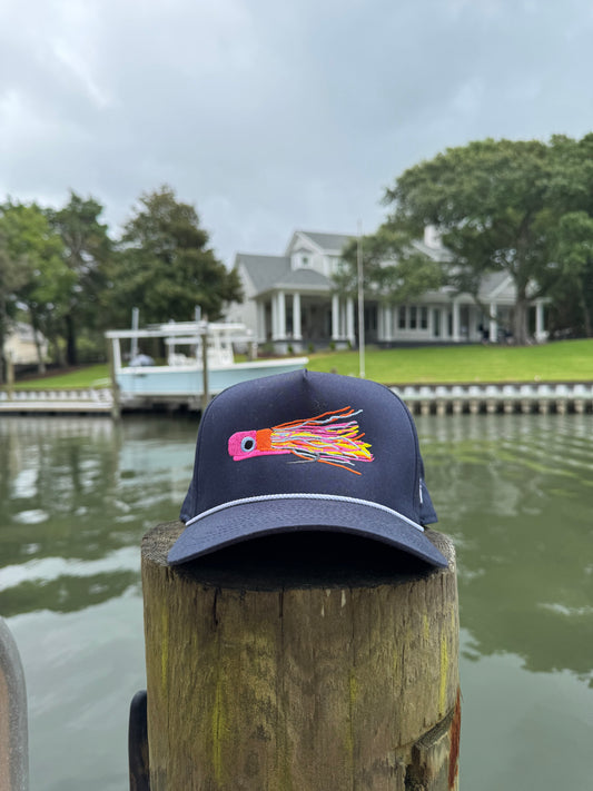 Navy Offshore Lure Hat