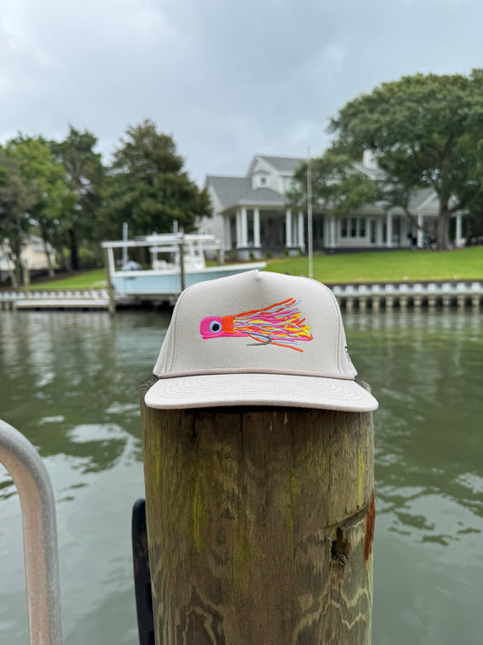 Beige Offshore Lure Hat